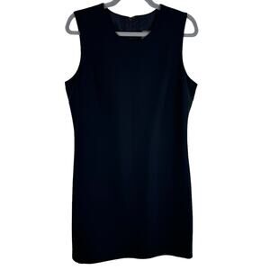 Outfit JPR Black Sleeveless Round Neck Short A-Line Sheath Lined Dress Size 12